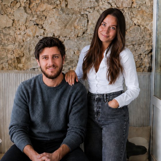 Marie et Tom, fondateurs de l'agence Praticom